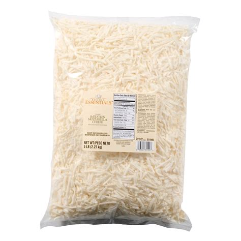 what lipids are in imitation mozzarella cheese